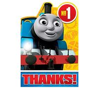 amscan Thomas All Aboard Thank You Postcards - 8 per Pack