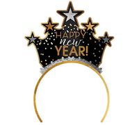amscan Tiara Diadema Feliz Año Nuevo - 1 pieza