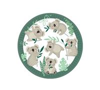 amscan Vegaoo Party 8 platos de papel Koala 23 cm
