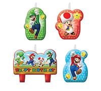 Amscan - Velas de cumpleaños Mario Bros (171554)