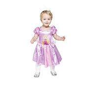 amscan Vestido de personaje Rapunzel estampado, 3-6 meses, 1 unidad.