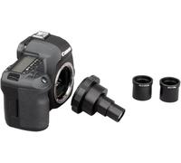 AmScope CA-CAN-NIK-OLY-SLR de Canon, Nikon y Olumpus SLR - Adaptador de c-mara r-flex digital para microscopios