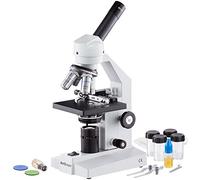 AmScope M500-MS 40X-1000X Microscopio Compuesto Veterinaria Con platina mec-nica