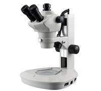 AmScope SF-2TRA 8X-50X - Microscopio trinocular confocal con luces LED superior e inferior