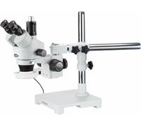 AmScope SM-3T-54S 7X-45X Boom P-rese trinocular Microscopio zoom est-reo