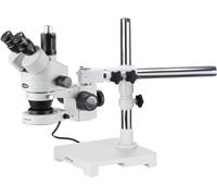AmScope SM-3TX-80S de 3.5X-45X de zoom trinocular microscopio est-reo con soporte Boom