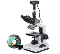 AmScope t490b-5mt 40 x -2000 x Laboratorio clínica veterinaria trinocular microscopio + 5 MP cámara digital
