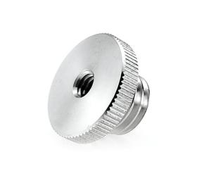 Amsixo MONOJLY Adaptador de trípode 1/4" Hembra a 5/8" Macho Adaptador de Tornillo Convertidor Adaptador liviano de aleación de Aluminio para Nivel láser/trípode/micrófono/micrófono