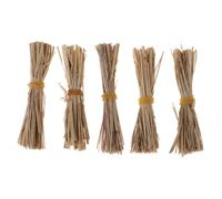 AMSLSIU 1/12 Casa de muñecas en Miniatura, Paja, Hierba, decoración, creación de escenas Vida Coloridas, Accesorios para casa muñecas, decoración jardín , escenas Vida,