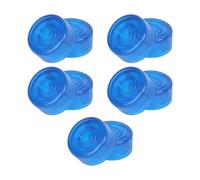 AMSLSIU 10 piezas de repuesto para Pedal de guitarra, efectos guitarra renovados con accesorios plástico aptos para pedales efectos eléctrica, azul claro