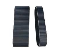 AMSLSIU 2 Piezas de Correa de distribución de diseño de Rayas de Goma de Enfoque de Lente fácil instalación reemplazo de Anillo de Bucle Cerrado Impermeable for18-135mm