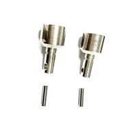 AMSLSIU 2 uds taza diferencial de aleación de aluminio para LMT 1/8 Monster Trucks piezas repuesto accesorios coche RC resistencia a aplastamientos, Plata