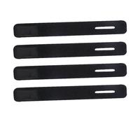 AMSLSIU 4 uds, Correa de Tirantes, Cinturones de flejado, cinturón sujeción, Lazo Gancho para Exteriores, Banda para Lazos, Accesorios para Peces, Dispositivos Gruesos Antideslizantes, Negro