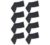 AMSLSIU 8 unids/set fundas para sillas fáciles de cuidar: funda elástica para silla de poliéster resistente al desgaste y duradera funda elástica para silla