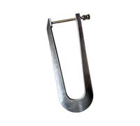 AMSLSIU Abrazadera de viga para violín, repuesto universal, clip de refuerzo para placa trasera panel violín , Plata , 20 centímetros