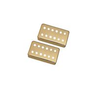 AMSLSIU Accesorio de repuesto para tapa de pastilla guitarra. Construcción cobre que ofrece un control ruido fiable. Espaciado entre polos. Tapa pastilla con, Oro, 6.98 cm