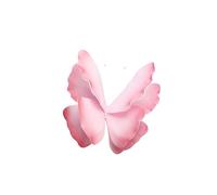 AMSLSIU Accesorio para fotos de boda, mariposa para decoración de pared, hermosa mariposa falsa gigante, impresionante adición a eventos, artificial gigante para fiesta bodas, 60 cm , Rosa , 60cm