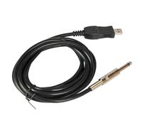 AMSLSIU Adaptador de cable para instrumento con relación señal-ruido de 83 dB. Grabación profesional para músicos. Grabación de música digital sencilla. Conexión USB.