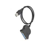 AMSLSIU Adaptador de Impresora Cable Puerto Dispositivo Convertidor Cables Pieza de Repuesto Computadora Máquina Electrónica Hogar Oficina Escuela