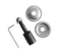 AMSLSIU Adaptador de mandril de motor Paquete eje muela amolar con biela pulido esencial para aplicaciones eficientes muela pulido Lijadora Rectificado Rotativo, 12 mm 97 g