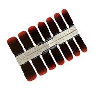 AMSLSIU Adhesivo para uñas No susceptible a las alergias Paster extraíble Tipo de prensa Viscosidad fuerte Cobertura completa Puntas de manicura, C1049