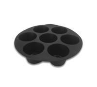 AMSLSIU Air Fryer Cake Cup Mold Silicona Resistente al calor Microondas Hornear Muffin Pan Suave Utensilios para hornear Molde Gadget, 8 pulgadas