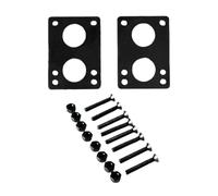 AMSLSIU Almohadillas de amortiguación para Cruiser Trucks, tamaño de Las Almohadillas Elevadoras Goma Que reducen la fricción y la para patinetas Longboard,