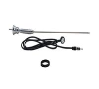 AMSLSIU Antena de Repuesto confiable para Radio FM/Am, para Montaje en Auto. Resistente y Duradera. Antena Am/FM Completamente Negro. Reemplazo para de Techo Rota