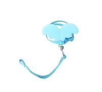 AMSLSIU Arnés de Conejo con ala de Ángel, Correa Ajustable para Mascotas, Cuerda Entrenamiento, Ropa Plomo para Caminar, Pato, Pollo, Ganso, Rosa, XS