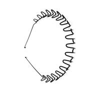 AMSLSIU Aro para el cabello Suministros para el cabello ondulado de metal Ligero Estilo simple Flexible Buenos regalos Accesorios para cómodos para hombres y mujeres, Anti-montaña