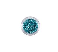 AMSLSIU Arte de uñas, piedras de cristal triturado, fragmento de cristal llamativo brillante para teléfono móvil, fabricación de joyas, vestido de boda, lago azul