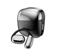 AMSLSIU Auriculares de traducción en Tiempo Real con Chat AI generación de imágenes ABS Auriculares inalámbricos Bluetooth traductor Idiomas, Negro