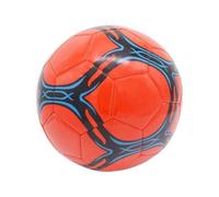 AMSLSIU Balón de fútbol para Juegos: ampliamente Utilizado y portátil para el Borde competitivo Balón de PVC fútbol Oficial más Nuevo , Rojo Espeso , Tipo 5