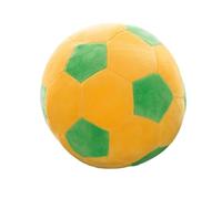 AMSLSIU Balones de fútbol de felpa Almohada felpa rellena Pelota suave Actividad juego creativa para niños en cualquier lugar Fútbol Balón para juguetes para niños Favores