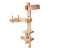 AMSLSIU Bastidor giratorio de escritorio para bordado y tapicería, soporte ajustable para punto de cruz, herramienta confiable de Para madera de haya para amantes del bricolaje,