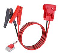 AMSLSIU Batería con Pinza de cocodrilo, Aislamiento de Silicona de -25 °C a 190 °C, fácil de Transportar para Autos, vehículos recreativos y Camiones, 8 AWG-4.92 pies