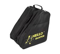 AMSLSIU Bolsa de almacenamiento para patines, bolso de mano para entrenamiento patinaje artístico infantil, color rosa, Negro, 40x30x40cm