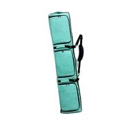 AMSLSIU Bolsa de esquí Ajustable de Gran Capacidad Bolsa de Snowboard con Ruedas Portaequipaje de esquí fácil de Transportar Opciones de Almacenamiento, Verde, 165x36x20cm