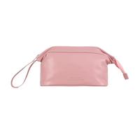 AMSLSIU Bolsa de Maquillaje en la Nube Doble Capa para Evitar Que los cosméticos se manchen Entre sí Fácil de Manejar Bolsa Viaje Gran Capacidad, Rosa, una Sola Capa