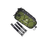 AMSLSIU Bolsa frontal para bicicleta, versátil y de gran compatibilidad. Bolsa rígida para bicicletas de montaña y carretera. Ofrece practicidad y un manillar pequeño, Verde, 2.1 litros