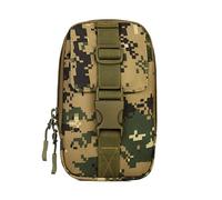 AMSLSIU Bolsa para teléfono, Accesorios de para Caza de Nailon, Equipos para Exteriores, Monedero Cintura Que no destiñe, Paquete médico, Kit Herramientas múltiples, Bolsillo Impermeable, Jungla