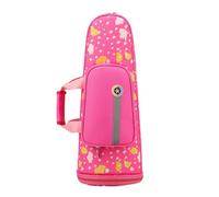 AMSLSIU Bolsa Suona, Bolsas Profesionales para Instrumentos Musicales, Bolsas de Transporte con patrón a Prueba de Salpicaduras, Mochila para Llevar, Tienda de conciertos, Rosa