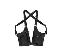 AMSLSIU Bolsa versátil para Guardar tu teléfono Deportivo al Aire Libre, Ideal para Mujeres y Hombres. Ideal para Senderismo, Correr y Acampar. Garantiza una Larga duración, Negro, 27.5x31cm
