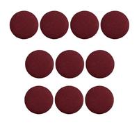 AMSLSIU Botones recubiertos de tela, versátiles, Rojo, Diámetro 2.3 cm