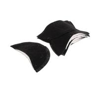 AMSLSIU Camisa con hombreras de esponja con hombreras que brindan un soporte excepcional y un estilo moderno para cada ocasión Trajes de negocios Forros acolchados de moda, Negro, 1.2 cm
