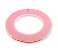 AMSLSIU Cinta adhesiva de doble cara transparente roja para reparación de teléfonos celulares, fijación de módulos, baterías, aplicaciones electrónicas, cinta adhesiva de, Rojo, 8 mm