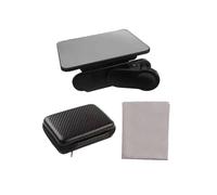 AMSLSIU Clip de cámara Reflectante para móvil, No es fácil de Romper, plástico Resistente y Duradero, Clip Reflectante para Espejo teléfono, Amplia aplicación, Negro