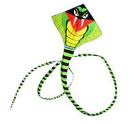 AMSLSIU Cometa de Serpiente Exterior de Larga Distancia, Juguetes de línea de Cola, jardín de otoño, Suministros para Fiesta de Acampada, Juguete Deportivo para niños y Adultos para césped, 30M