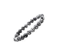 AMSLSIU con cuentas colgante de cuentas joyería de moda exquisita sin rebabas suave Unisex hombre regalo de cumpleaños muñequera, tipo 3, 4 mm