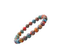 AMSLSIU con cuentas colgante de cuentas joyería de moda exquisita sin rebabas suave Unisex hombre regalo de cumpleaños muñequera, tipo 5, 4 mm